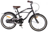 Black Cruiser 18 Inch 27 cm Boys Coaster Brake Matte black-0