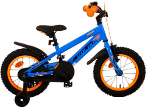 Rocky 14 Inch 21,5 cm Boys Coaster Brake Blue-0