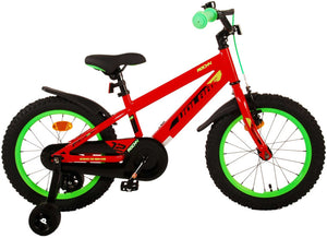 Rocky 16 Inch 25 cm Boys Coaster Brake Red-0