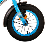 Thombike 12 Inch 21,5 cm Boys Coaster Brake Black/Blue-5