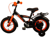 Thombike 12 Inch 21,5 cm Boys Coaster Brake Black/Orange-1