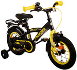 Thombike 12 Inch 21,5 cm Boys Coaster Brake Black/Yellow-2