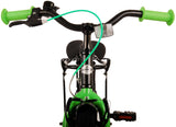 Thombike 14 Inch 22,5 cm Boys Coaster Brake Black/Green-3