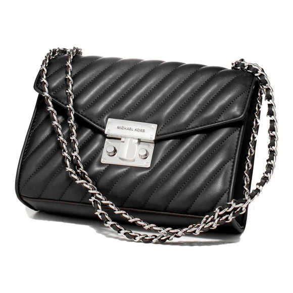 Women's Handbag Michael Kors 35T0SXOL2U-BLACK 23 x 18 x 7 cm Black-0