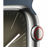Smartwatch Apple Series 9 Blue Silver 45 mm-4