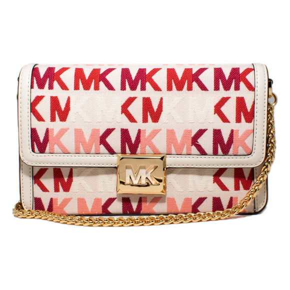 Women's Handbag Michael Kors 35S2G8ML6J-LT-CRM-MULTI 25 x 15 x 7 cm-0