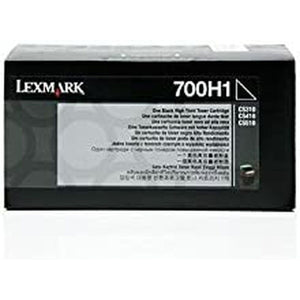 Original Ink Cartridge Lexmark 70C0H10 Black-0