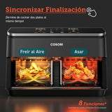 No-Oil Fryer Cosori Dual Basket 8.5 Chef Edition Black 8,5 L-4
