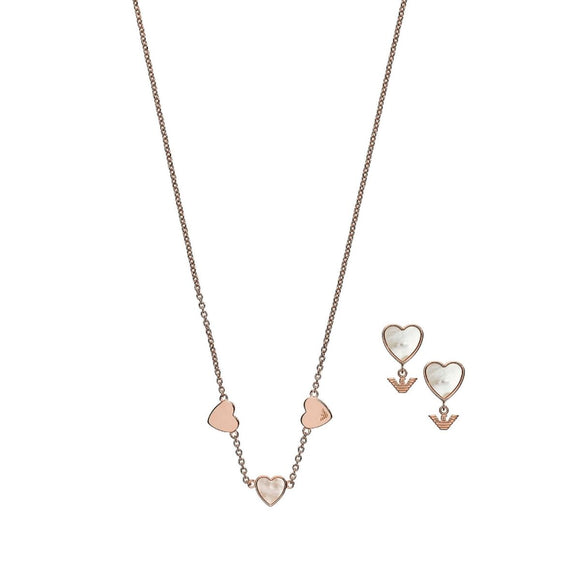 Necklace and matching earrings set Emporio Armani EG3416221-0