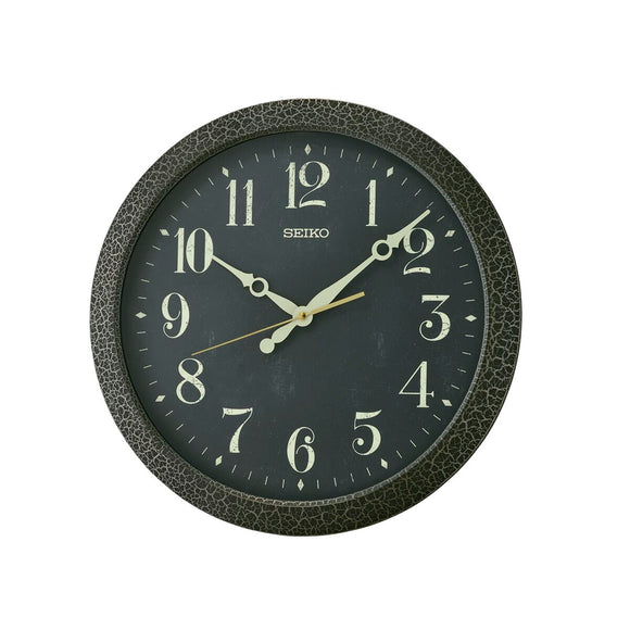 Wall Clock Seiko QXA815K Black Plastic-0