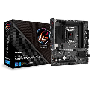 Motherboard ASRock Z790M PG Lightning/D4 Intel LGA 1700-0