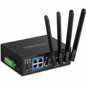 Router Trendnet TI-W100 WiFi 5 5 GHz Black-0