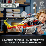 Vehicle Playset   Lego Technic 42145 Airbus H175 Rescue Helicopter         2001 Pieces-6