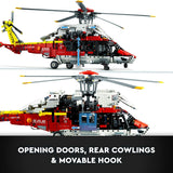 Vehicle Playset   Lego Technic 42145 Airbus H175 Rescue Helicopter         2001 Pieces-3