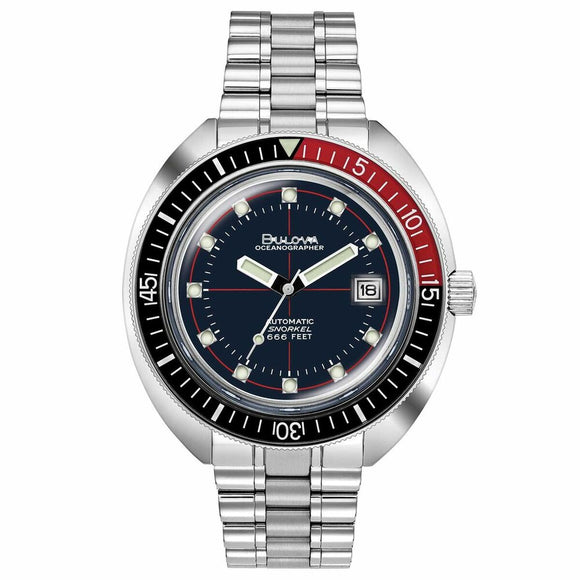 Men's Watch Bulova 98B320 Silver-0