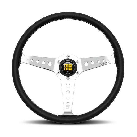 Racing Steering Wheel Momo California Leather Ø 36 cm-0
