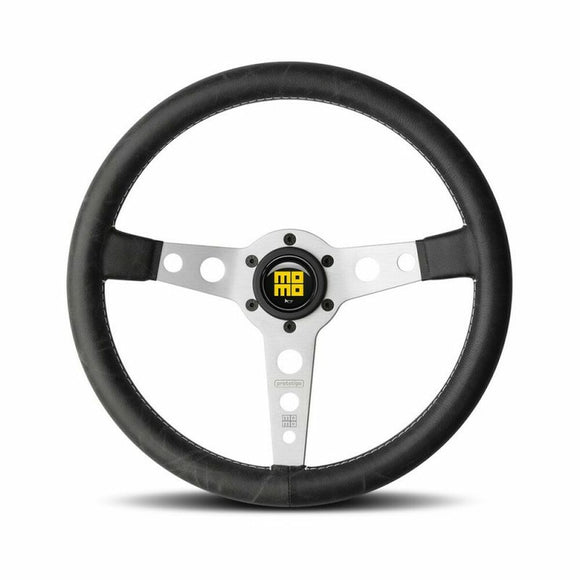 Racing Steering Wheel Momo Black Ø 35 cm-0