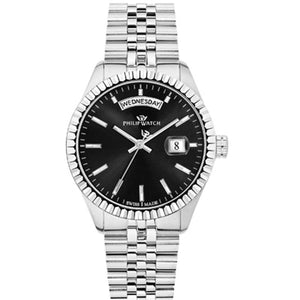 Men's Watch Philip Watch R8253597067 Black Silver-0