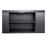 TV furniture DKD Home Decor Black Multicolour Wood Fir MDF Wood 130 x 24 x 51 cm-2