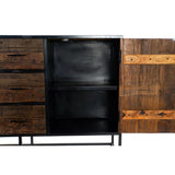Sideboard DKD Home Decor Wood Metal Mango wood (140 x 43 x 91 cm)-6