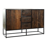 Sideboard DKD Home Decor Wood Metal Mango wood (140 x 43 x 91 cm)-3