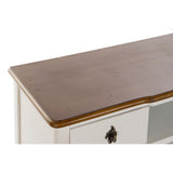 ТВ меблі DKD Home Decor White Brown Paolownia wood (120 x 48 x 60 см)