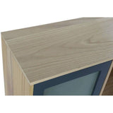 Sideboard DKD Home Decor Crystal Paolownia wood MDF Wood (120 x 35 x 80 cm)-1