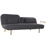 Schlafsofa DKD Home Decor Polyester Kautschukholz (200 x 72 x 80 cm)