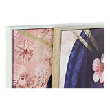 Painting DKD Home Decor CU-179961 Canvas Geisha Oriental (103,5 x 4,5 x 144 cm) (2 Units)-2