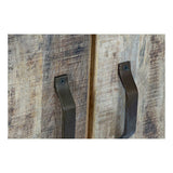 Shelves DKD Home Decor Metal Mango wood (95 x 40 x 170 cm)-7