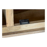 Shelves DKD Home Decor Metal Mango wood (95 x 40 x 170 cm)-4