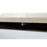 TV furniture DKD Home Decor White Metal MDF Wood (160 x 40 x 50 cm)-1