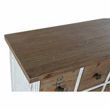 Side table DKD Home Decor 104 x 35 x 80,5 cm Fir Natural Black White-1