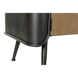 TV furniture DKD Home Decor 144 x 47 x 76 cm Natural Grey Metal-5
