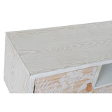 TV-Möbel DKD Home Decor White Wood Bamboo (140 x 40 x 51 cm)