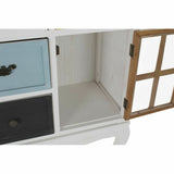 Sideboard DKD Home Decor 103 x 36 x 83 cm Crystal Black Wood White Yellow Sky blue-5