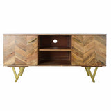 TV furniture DKD Home Decor Metal Mango wood (125 x 62,5 x 40 cm)-1