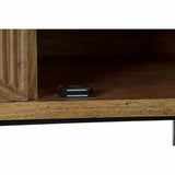 TV furniture DKD Home Decor 125 x 40 x 54,5 cm Natural Metal Light brown Mango wood-3
