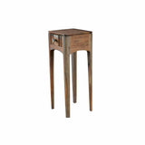Side table DKD Home Decor Natural Modern (28 x 28 x 70 cm)-3