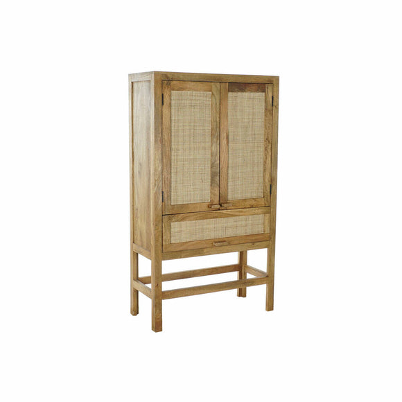 Sideboard DKD Home Decor Brown Rattan Mango wood 90 x 40 x 160 cm-0
