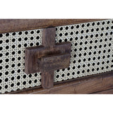 Sideboard DKD Home Decor Rattan Mango wood (150.5 x 40.5 x 86 cm)-3