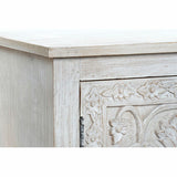 TV furniture DKD Home Decor White 151 x 40 x 60 cm Wood Mango wood-6