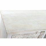 TV furniture DKD Home Decor White 151 x 40 x 60 cm Wood Mango wood-5