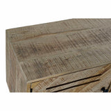 TV furniture DKD Home Decor Brown Metal Mango wood (150 x 59 x 40 cm)-1
