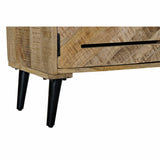 TV furniture DKD Home Decor Brown Metal Mango wood (150 x 59 x 40 cm)-7
