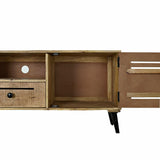 TV furniture DKD Home Decor Brown Metal Mango wood (150 x 59 x 40 cm)-5
