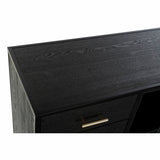 Sideboard DKD Home Decor Black Crystal MDF Wood 120 x 38 x 80 cm-1