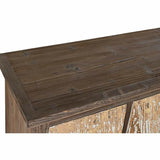Sideboard DKD Home Decor Fir Beige MDF Dark brown (145 x 41,5 x 92,5 cm)-1