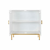 Sideboard DKD Home Decor   White Wood Metal Mango wood Golden 80 x 37,5 x 80 cm-6