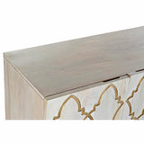 Sideboard DKD Home Decor White 177 x 45 x 75 cm Golden Mango wood-1